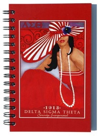 Full Color Red Bound Notebook